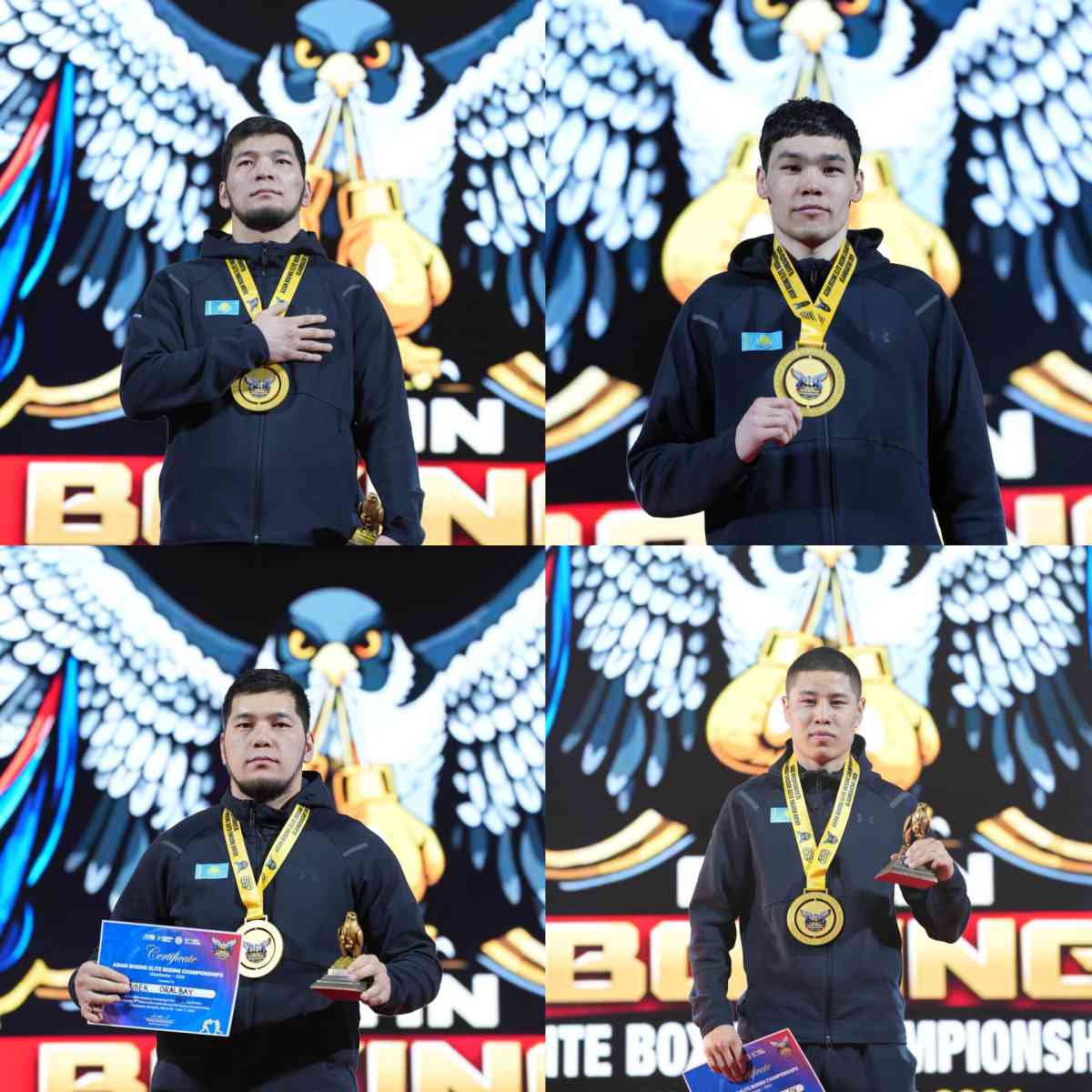 Азия чемпионаты: Қазақстан құрамасы жалпы командалық есепте көш бастады