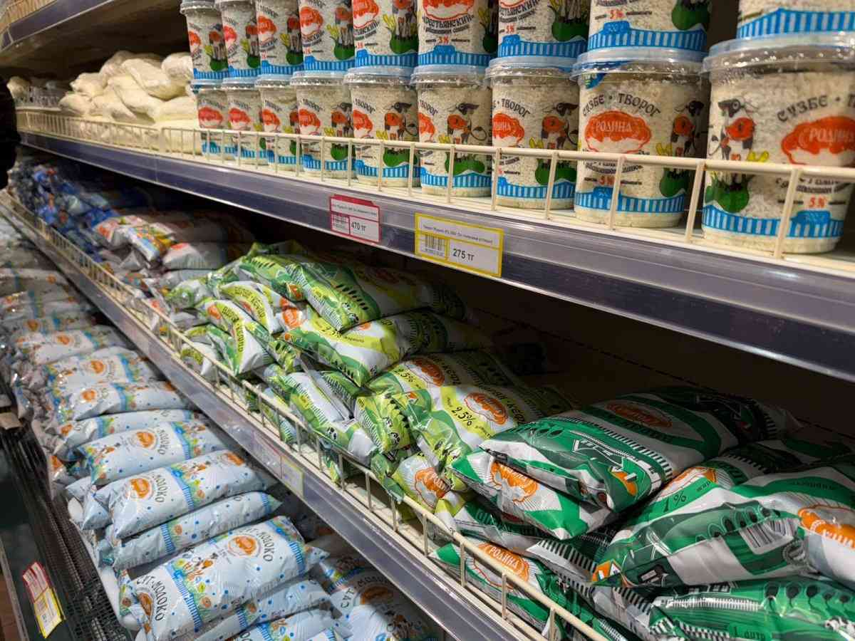 Елдегі дүкен сөрелерінде отандық өнімдердің үлесі 83%-ға жетті