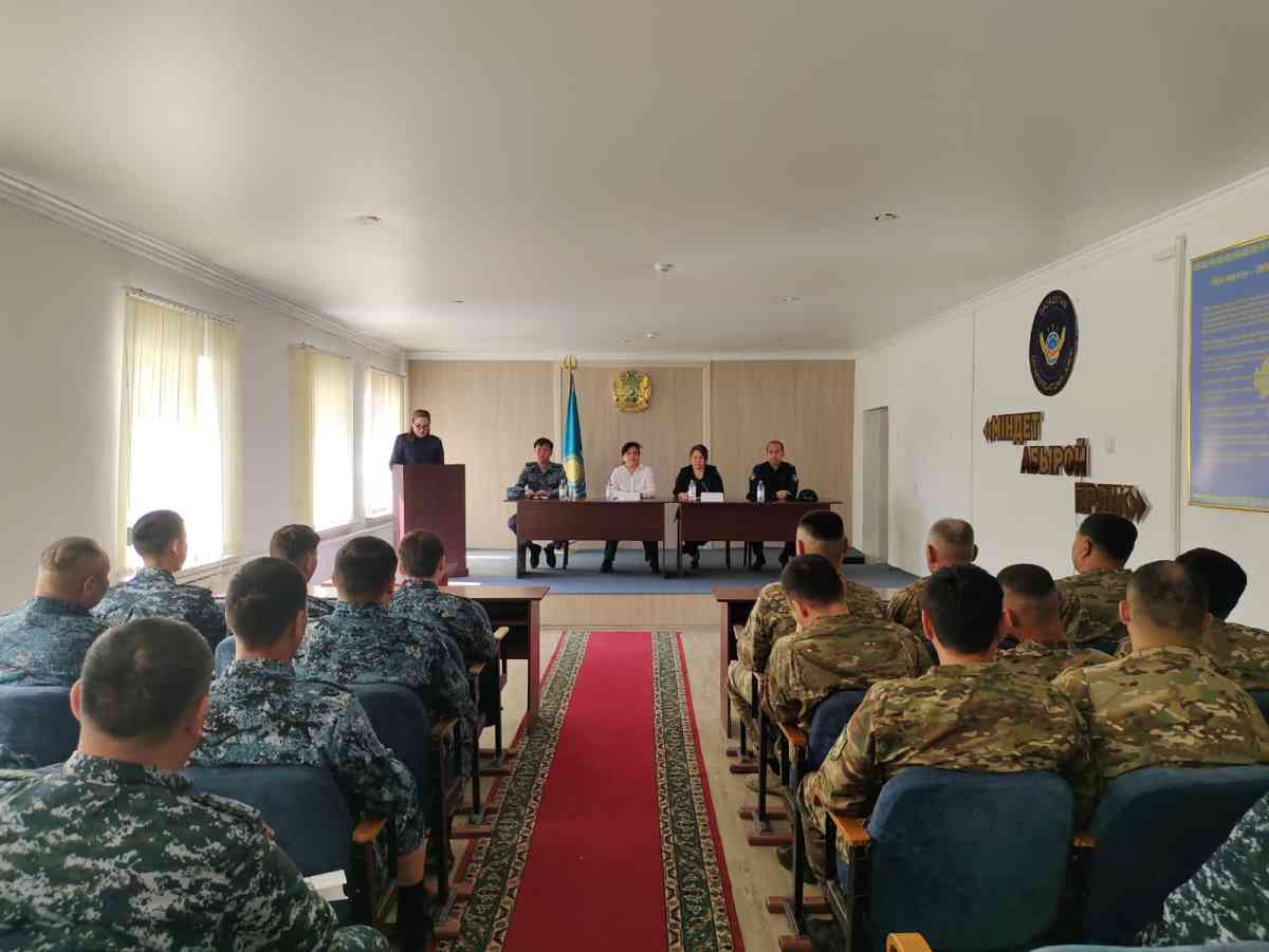 Сотталғандар арасында деструктивті іс-әрекеттердің алдын алу шарасы өткізілді