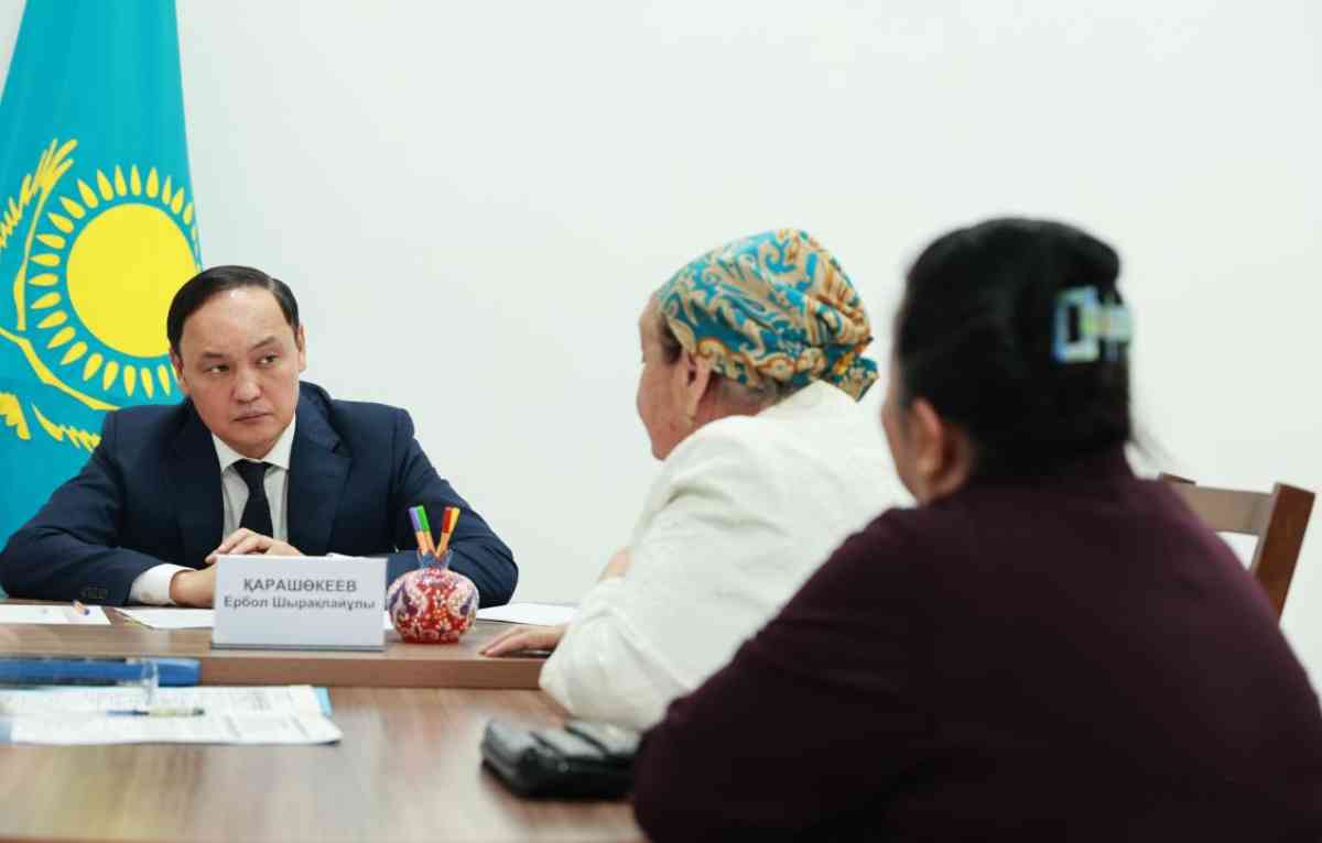 Ербол Қарашөкеев кезекті рет азаматтарды қабылдады