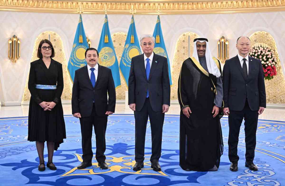 Қасым-Жомарт Тоқаевқа төрт мемлекеттің елшісі сенім грамоталарын тапсырды