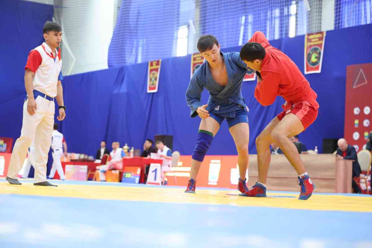 Спорттық және жауынгерлік самбодан  Ұлттық ұлан чемпионаты мәресіне жетті
