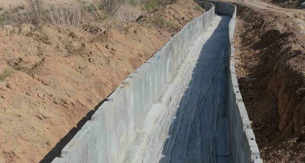 Жамбылдағы «Исмаил» магистральдық каналы жаңғыртудан өтуде