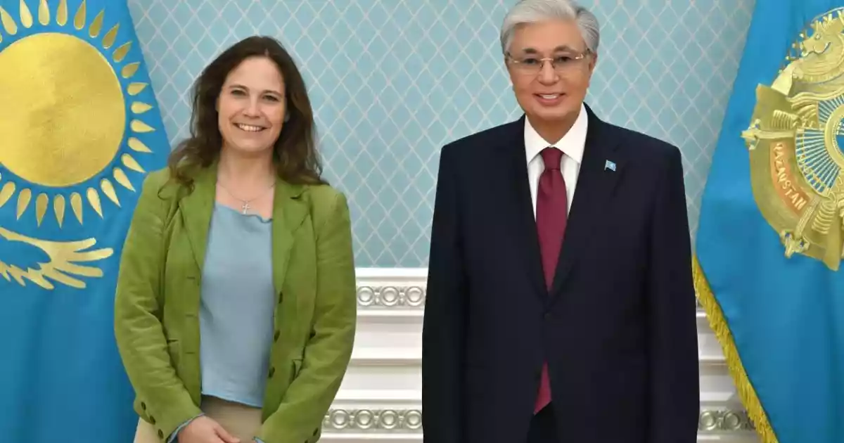 Мемлекет басшысы Германия экономикасы Шығыс комитетінің басқарма төрағасымен келіссөздер жүргізді