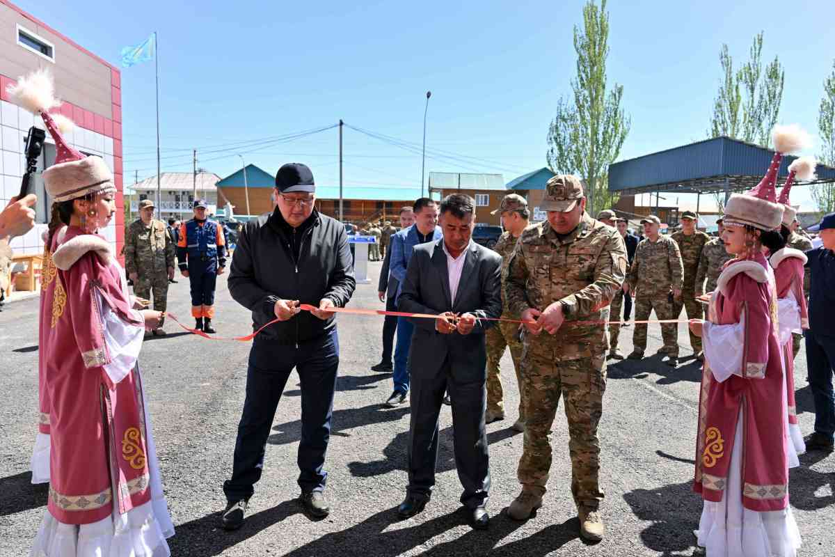 Алакөл жағалауында әмбебап құтқару бөлімшесі ашылды