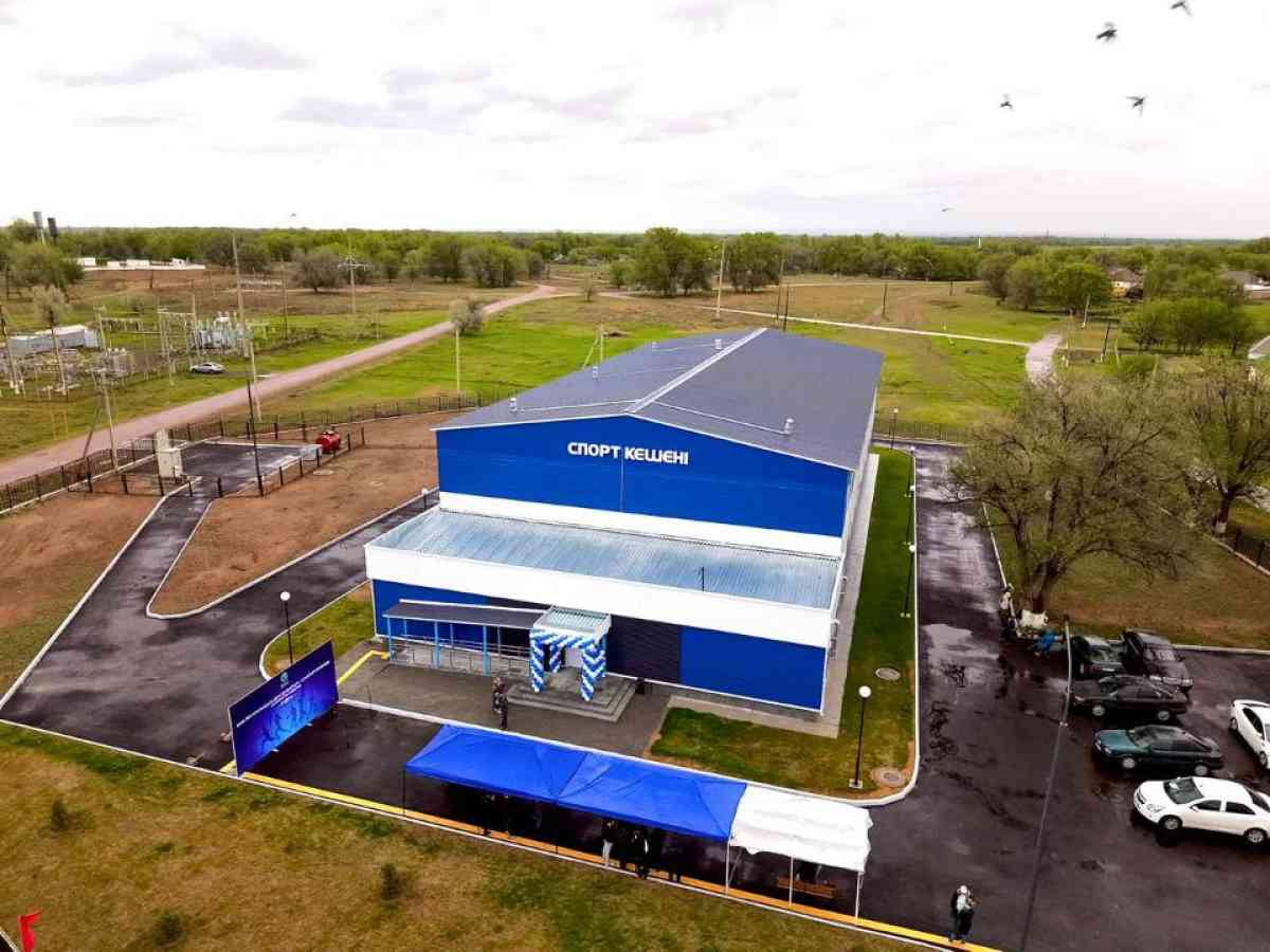 Шу ауданында заманауи спорт кешені пайдалануға берілді