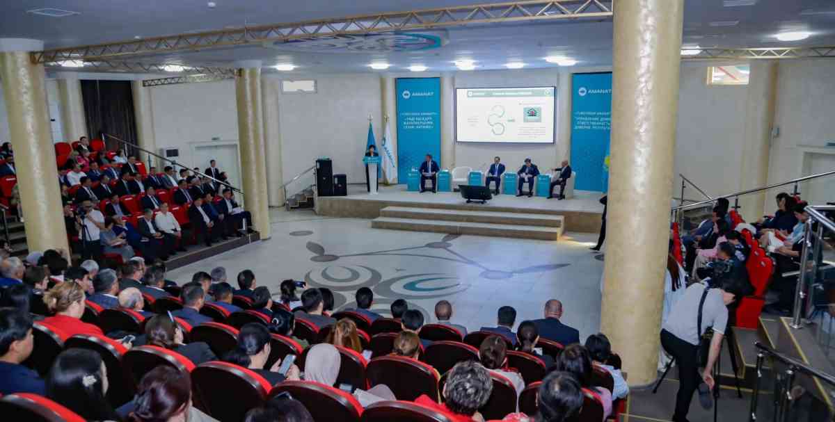 «TURGYNDAR AMANATY» жобасы: Жамбылда ауқымды форум өтті