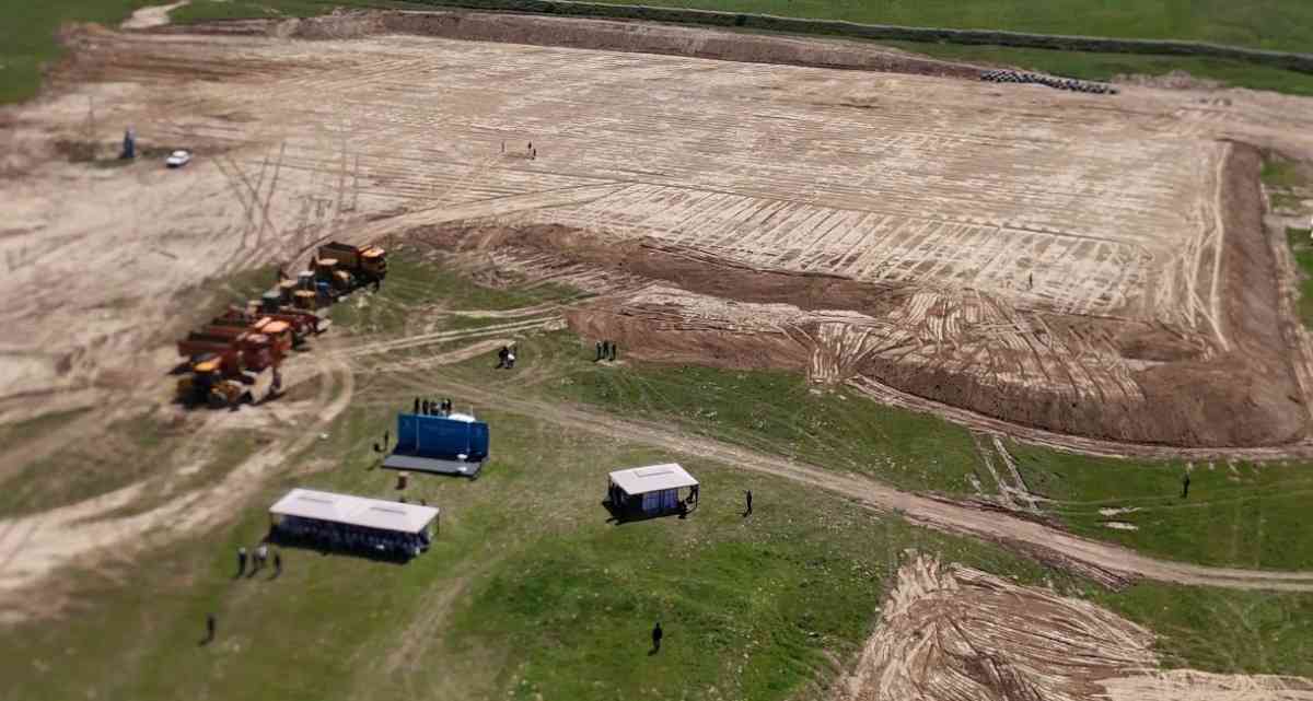 Жамбыл облысында жаңа жобаның құрылысы басталды