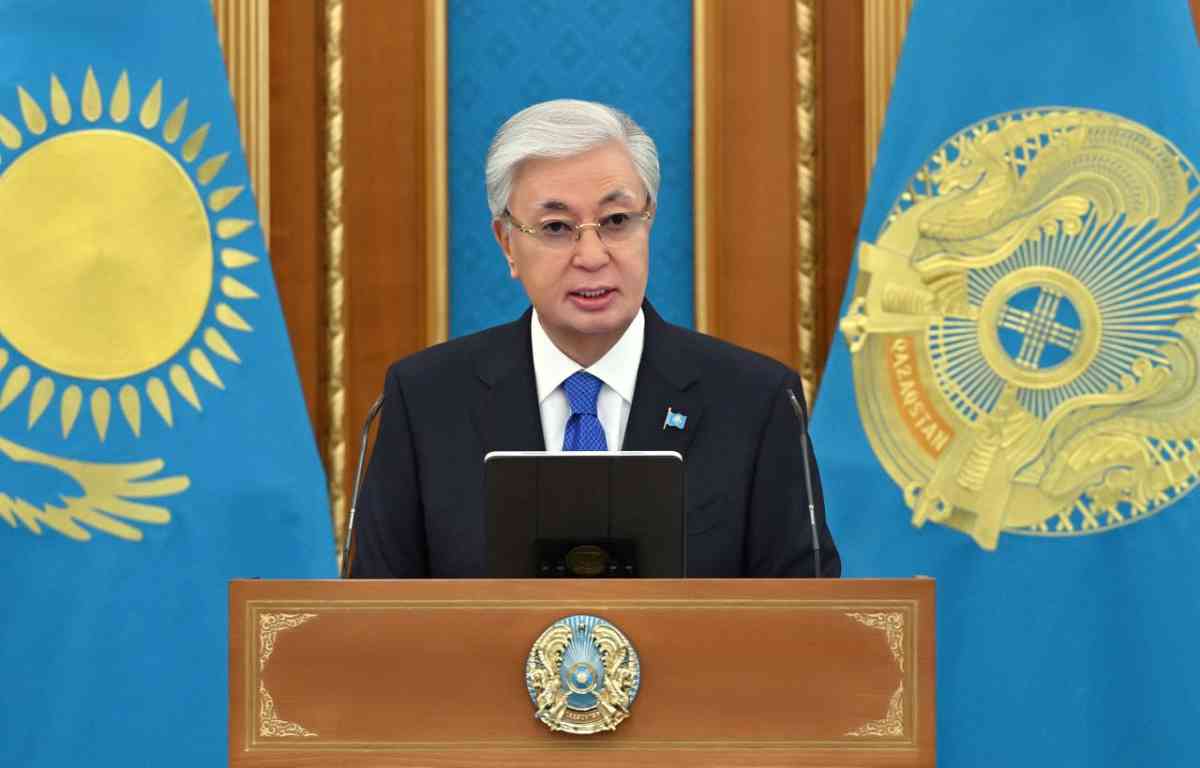 Президент мемлекеттік марапат және әскери шен тапсыру рәсімінде сөз сөйледі