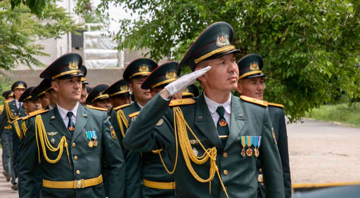 Тараздықтар ҰОС ардагерлеріне құрмет көрсетті